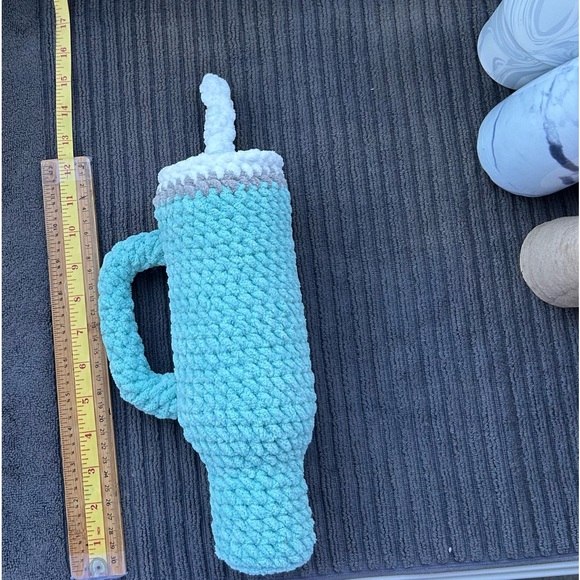 Emotional support cup, handmade plush NWOT - Picture 6 of 6